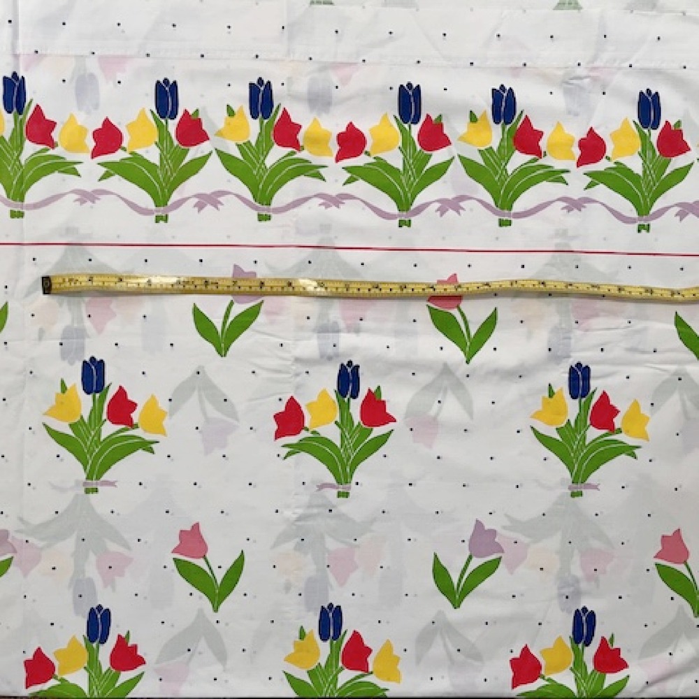 Vintage Full Size‎ Tulip Sheet Set Cannon